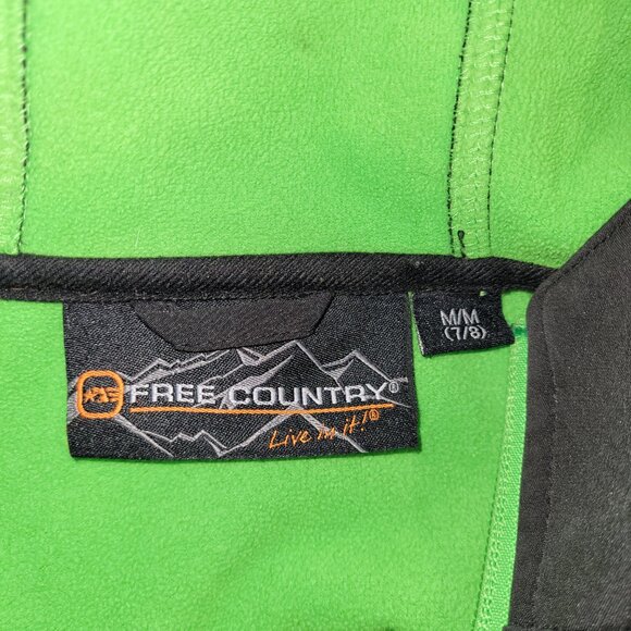 Free Country Minecraft Camo Hooded Full Zip Jacket Boys Medium - Picture 3 of 3